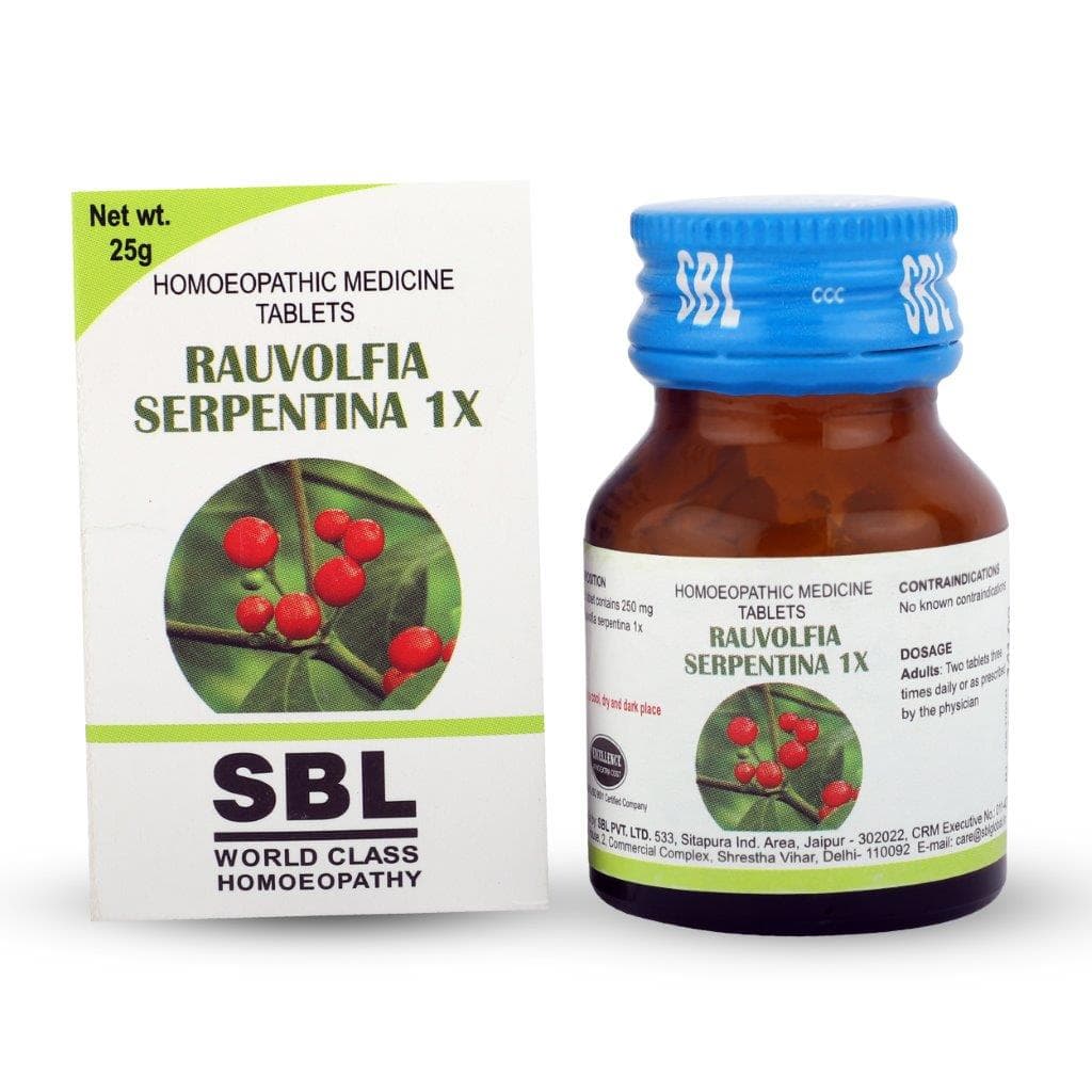 SBL Rauvolfia Serpentina 1X - 25GM image 1